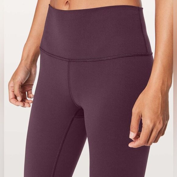 lululemon athletica Pants - Lululemon Wunder Under Crop (Hi-Rise) 21"
Black Cherry - size 4